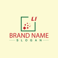 Abstract company logo design template