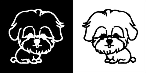 Illustration vector graphics of pupie icon