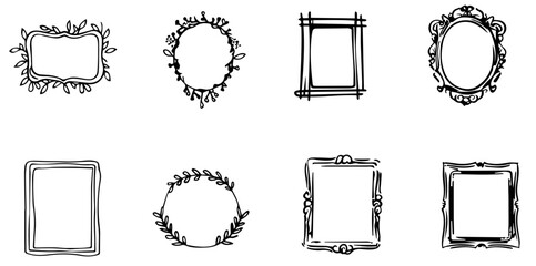 frame vector transparent background PNG clipart