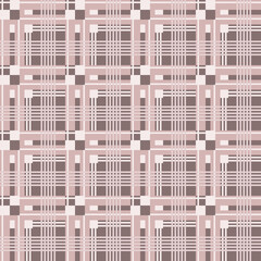 Tartan Plaid Pattern Fabric Design Pastel Color Brown White Vector illustration Printed Clothing Pants Shirts Ethnic Multipurpose cloth Tablecloths Textile industry and more.
