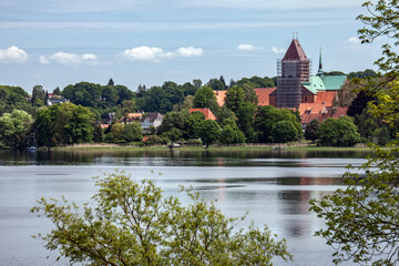 Obraz premium Dome at Ratzeburg with Scaffold in 2020