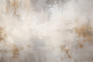 Abstract oil painted textured canvas background. Neutral colors grunge artistic decorative backdrop. - obrazy, fototapety, plakaty