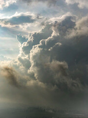 storm clouds