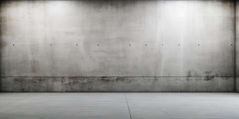 A concrete room with walls and floor. Concrete wall and floor abstract background.