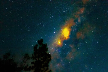 night sky with stars