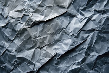 Texture of crumpled paper embossed background