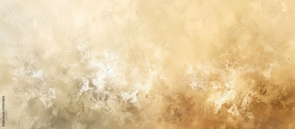 Aufkleber a painting featuring a blend of brown and white colors on a canvas. the colors create a mesmerizing 