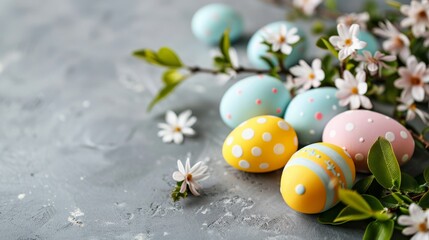Obraz premium easter holiday background