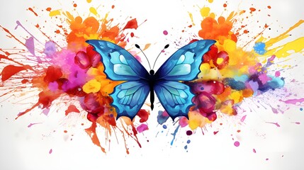 Butterfly Painting Stock Photos and