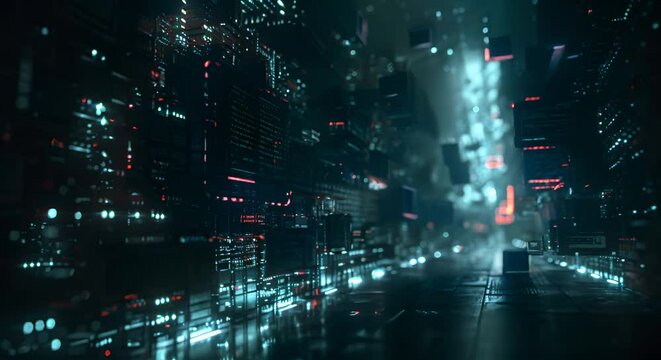 Verification symbols floating in a cybernetic space