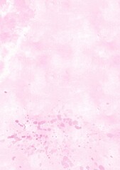 Fototapeta premium pink background with watercolor