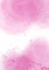 pink watercolor background