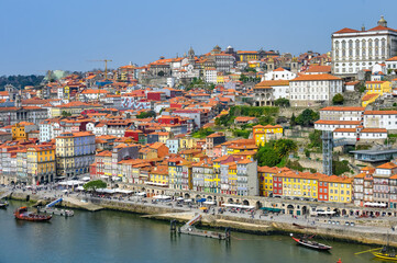 Fototapeta na wymiar Cityscape of Porto city, Portugal
