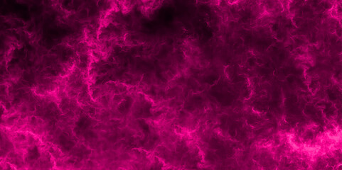 Obraz na płótnie Canvas Abstract night sky space grunge burgundy red. Dark pink frost and lights in nebula and stars in space. Dark elegant Royal pink gentle grunge maroon color shades