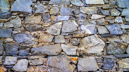 Natural Stone Wall Textured Background Design