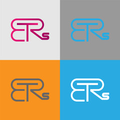 MTRS vector business logo design template.