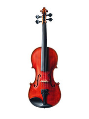 Fototapeta na wymiar Classic Violin Isolated on Transparent Background