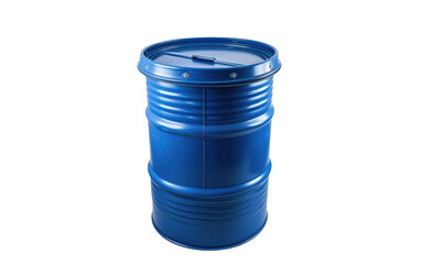 Barrel Made of Plastic isolated on transparent Background