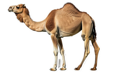Camel Graphic Sticker isolated on transparent Background