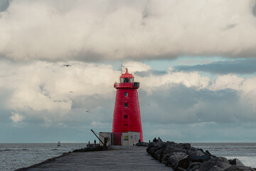 lighthouse on the coast