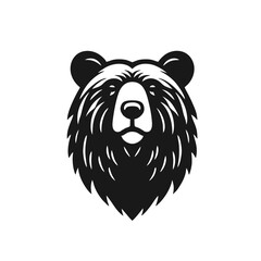 Sun Bear1 Simple and Clean Logo Icon 