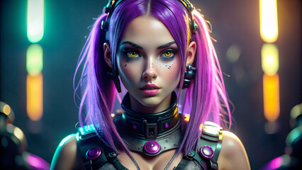 cyberpunk girl 