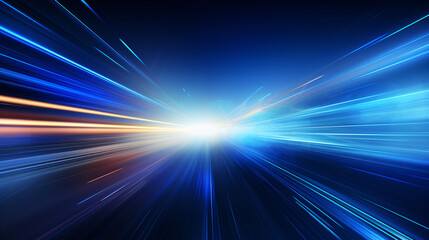 Geometric colorful lines cosmic ray background illustration
