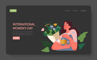 International Women's Day theme.
