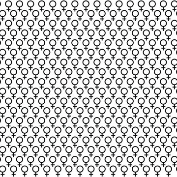 Women's Day Seamless Pattern