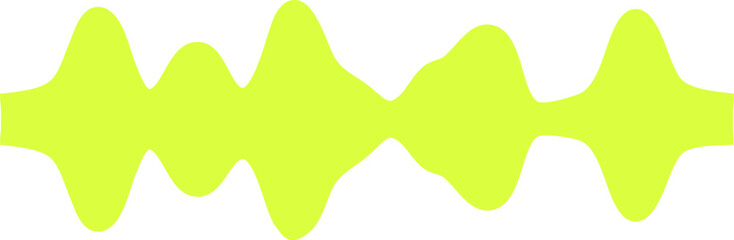 Modern Green light Soundwave