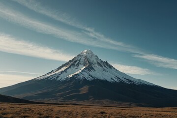 the serene natural beauty of the mountains