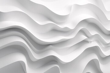 a white wavy surface with many waves