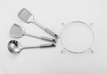 new modern ai high technology luxury beautiful electronic product design grey color rice and soup cooker pot pan on white background for house kitchen and restaurant