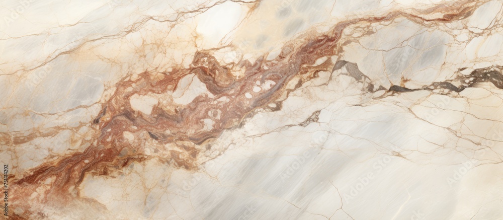 Poster this high-resolution design showcases a close-up view of a marble surface featuring brown and white 