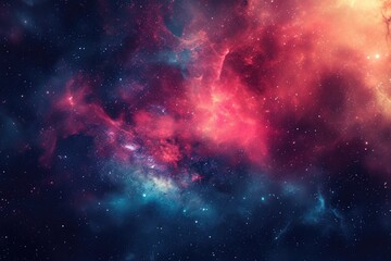 Fototapeta na wymiar Brilliant galaxy exploration in vibrant form