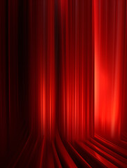 Red lighting cool geometric stage abstract background
