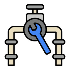   Maintenance line filled icon