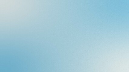 Light blue color gradient rough abstract background, grainy noise grungy texture