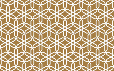 Elegant background abstract ornament and arabian style use for arabic seamless pattern texture