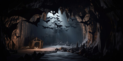 Mistery Cave With Lots Of Bats, Fabulous Place - 751421082