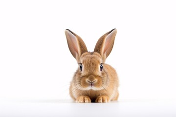 a close up of a rabbit