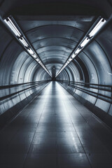 A modern empty tunnel
