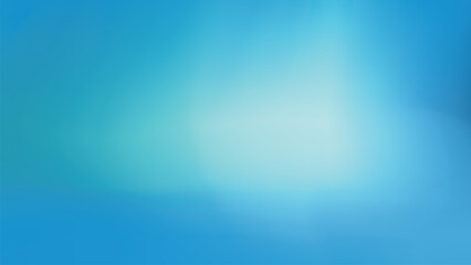 turquoise blue background abstract, with light for centre