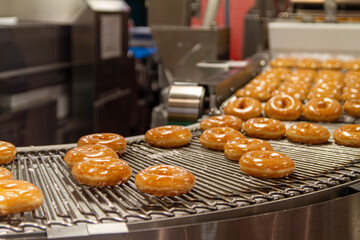 ドーナツの製造工場