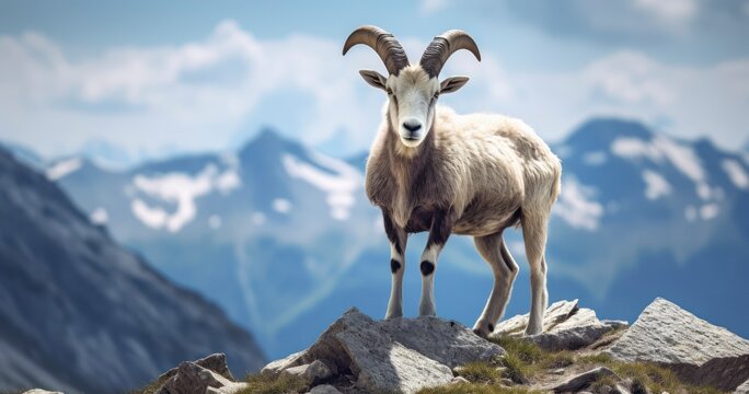 The Tatras Stone Plays Host to the Agile and Vivacious Mountain Goat