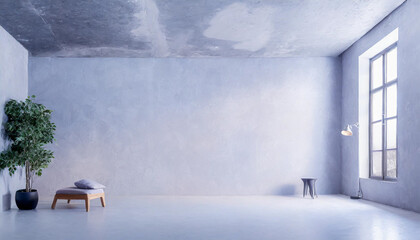 old building room stone space frame concrete place 3D wall realistic background architecture Concrete element floor wall cement concret design wall interior background rendering floor textured room