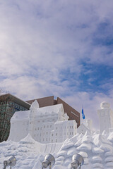 さっぽろ雪まつりの風景