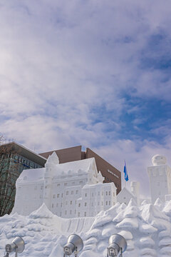 さっぽろ雪まつりの風景