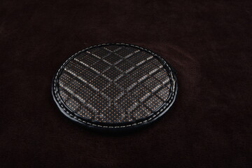 luxury quality titanium galaxy car matt pvc leather shining gloss carpet in red brown black grey...