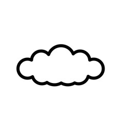 weather cloud icon